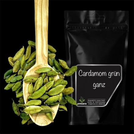 Kardamom (Cardamon) Grün Ganz 100 g