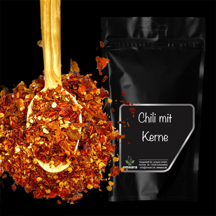 Chili crushed with Seeds 100 g